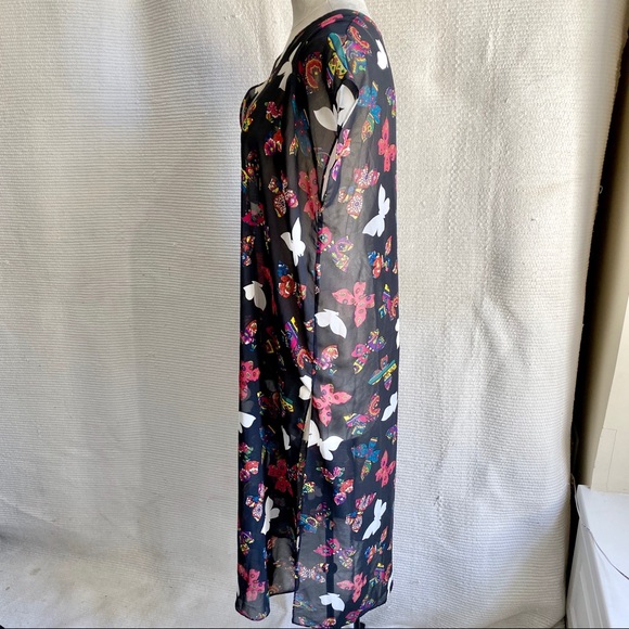 Victoria Secret Vintage 90s Butterfly Duster Robe - Picture 5 of 8